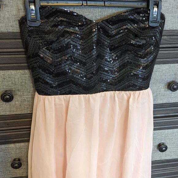 Trixxi Sequin High Low Dress - Picture 6 of 14